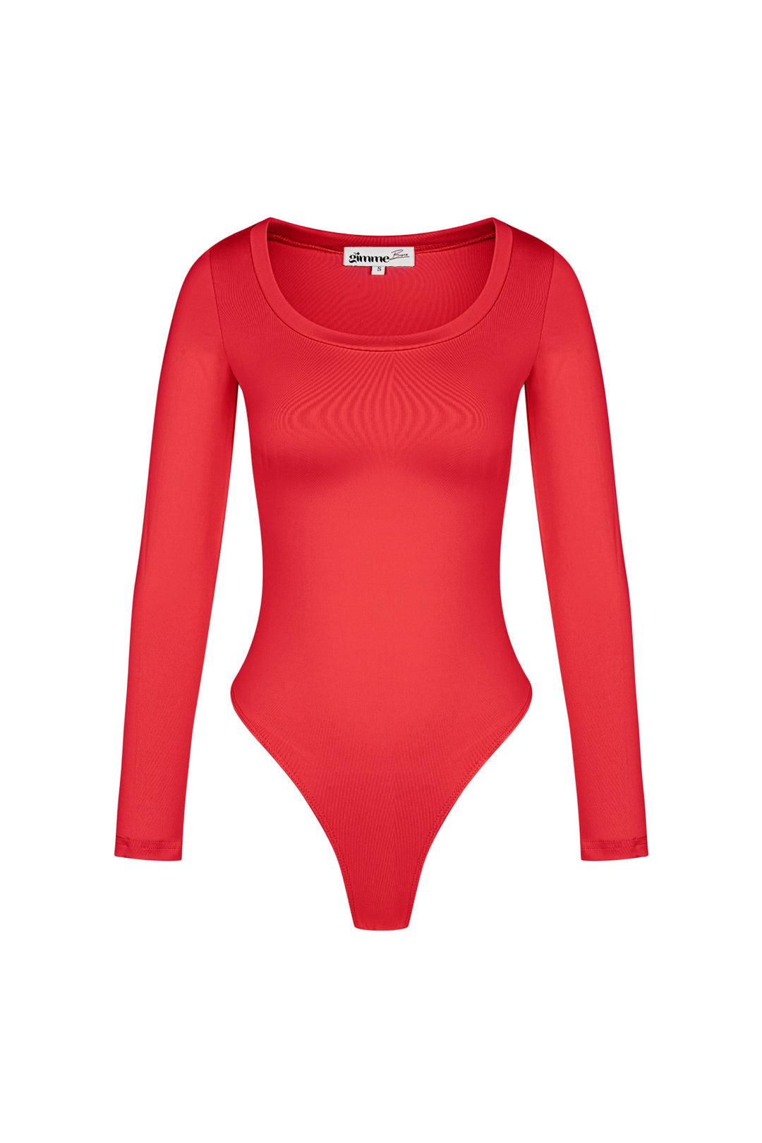 Polyester Vrouwen Lange Mouw Bodysuit Hoge Stretch Passend