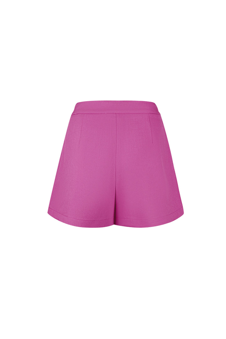 Polyester Vrouwen Minirok Asymmetrische Wrap Ontwerp