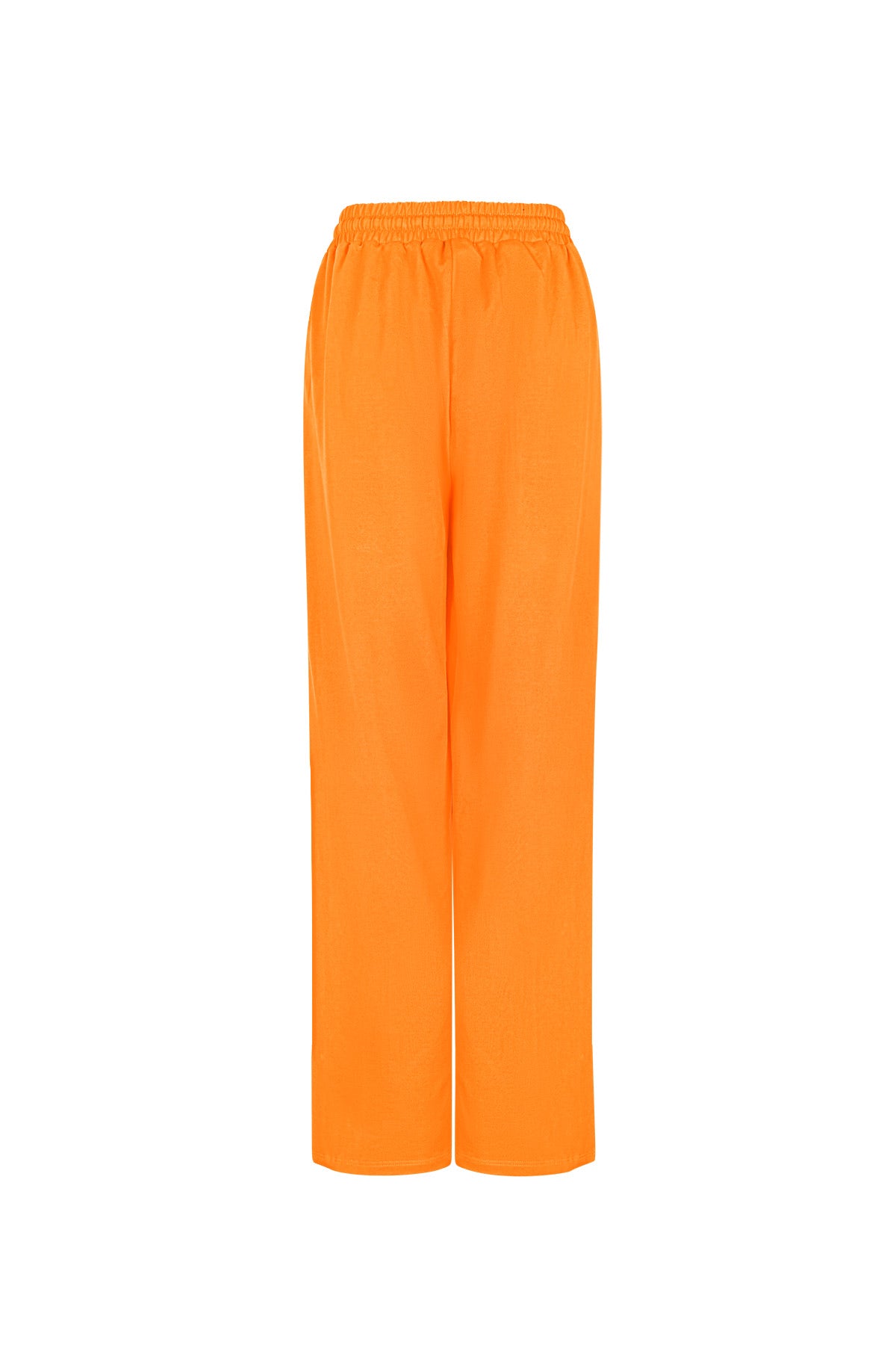 Cotton Vrouwen Wide Leg Pants Comfortabele Trekkoord Taille