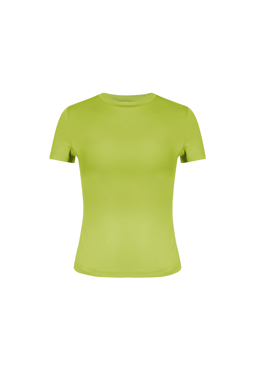 Polyester Vrouwen Korte Mouw Top Gepaste Bodycon