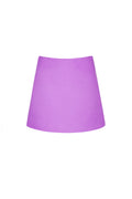 Polyester Vrouwen Minirok Solide Kleur Stretch Fit