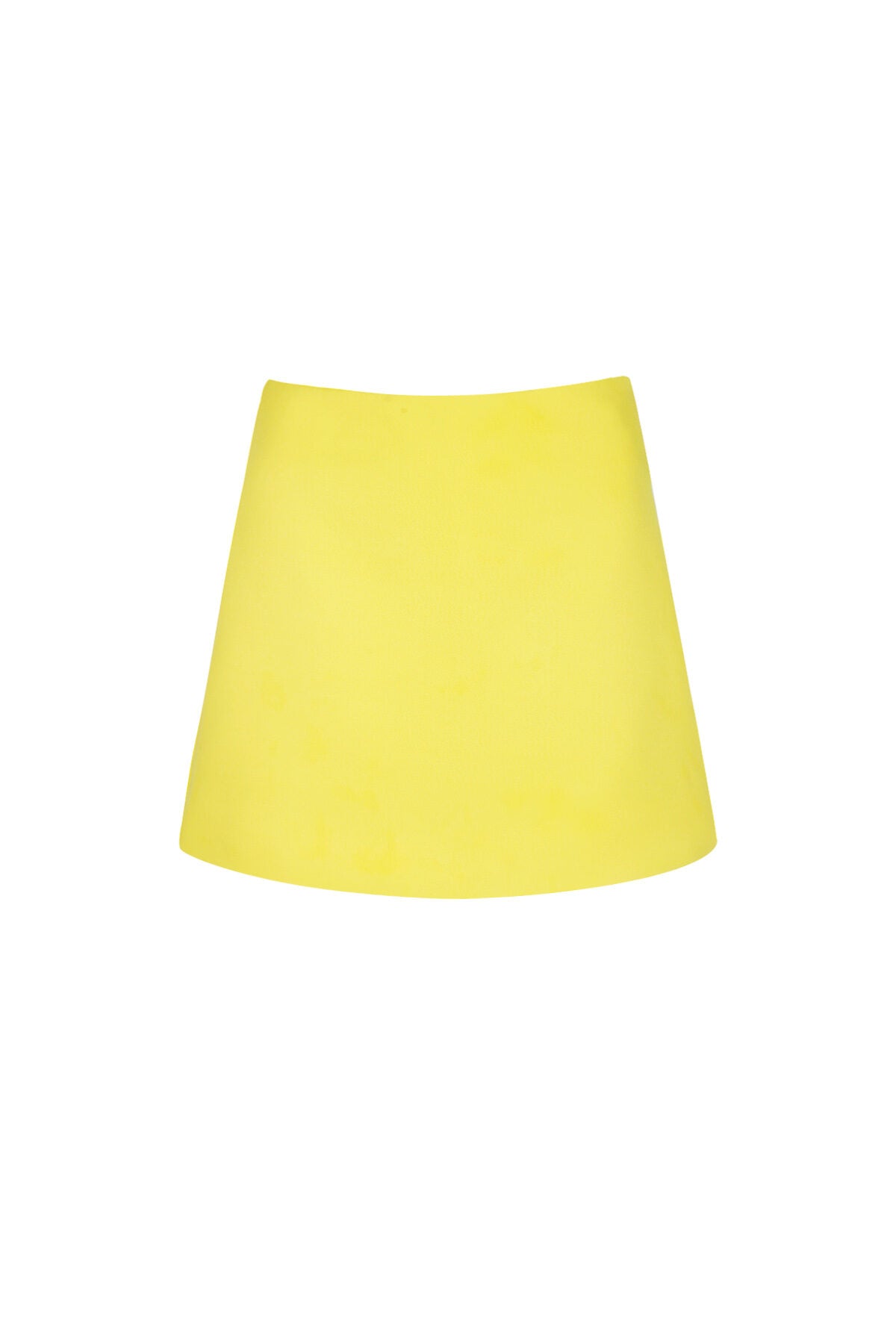 Polyester Vrouwen Minirok Solide Kleur Stretch Fit
