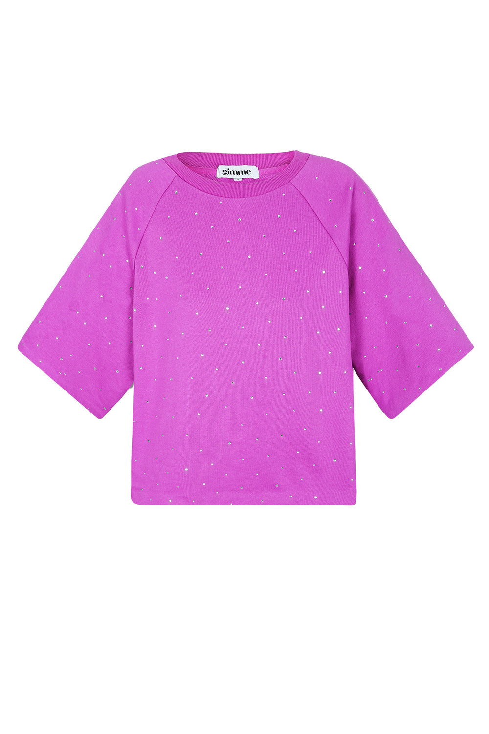 Katoen Vrouwen T-shirt Oversized Lente/Zomer