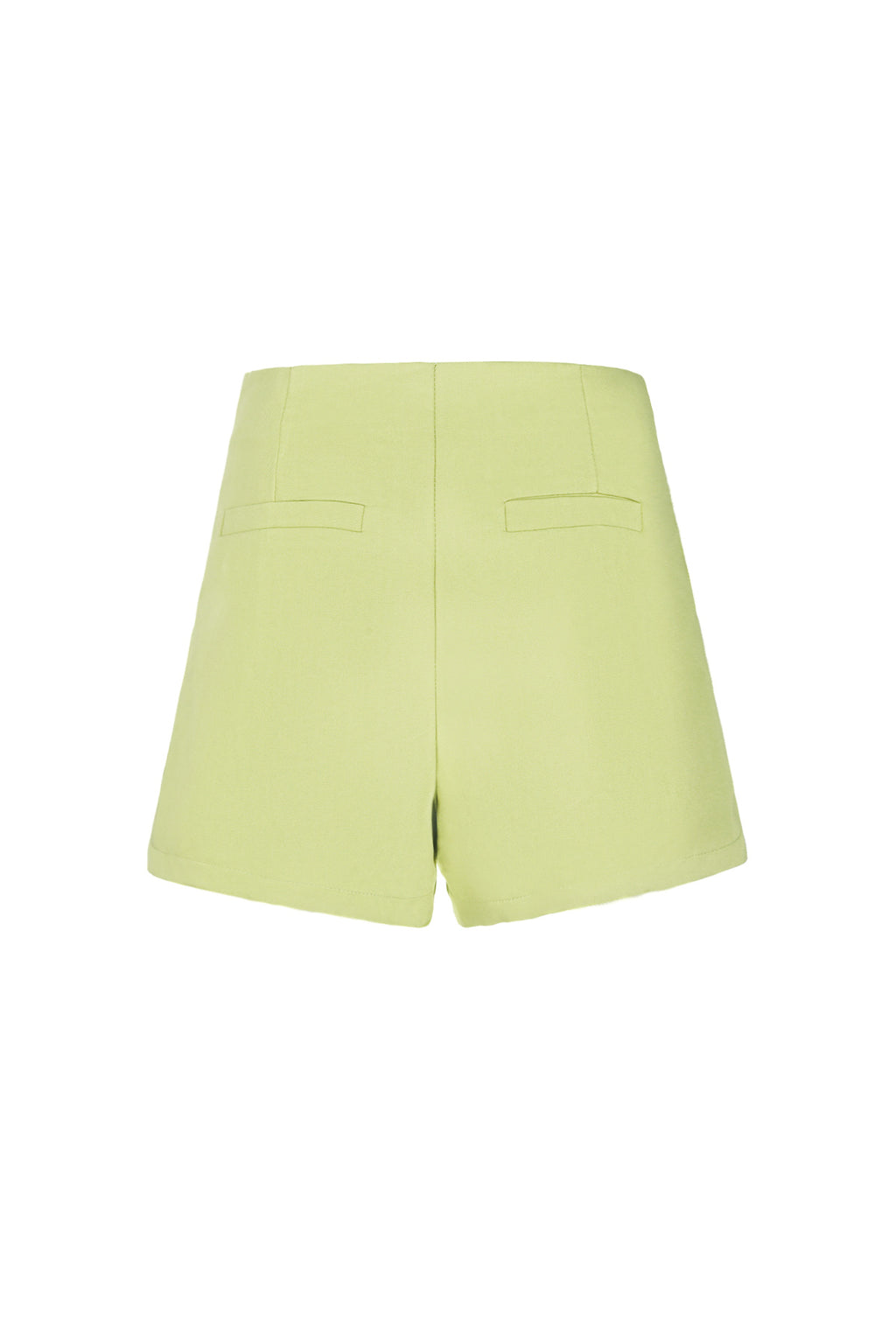 Polyester Vrouwen Asymmetrische Shorts Professionele Stijl