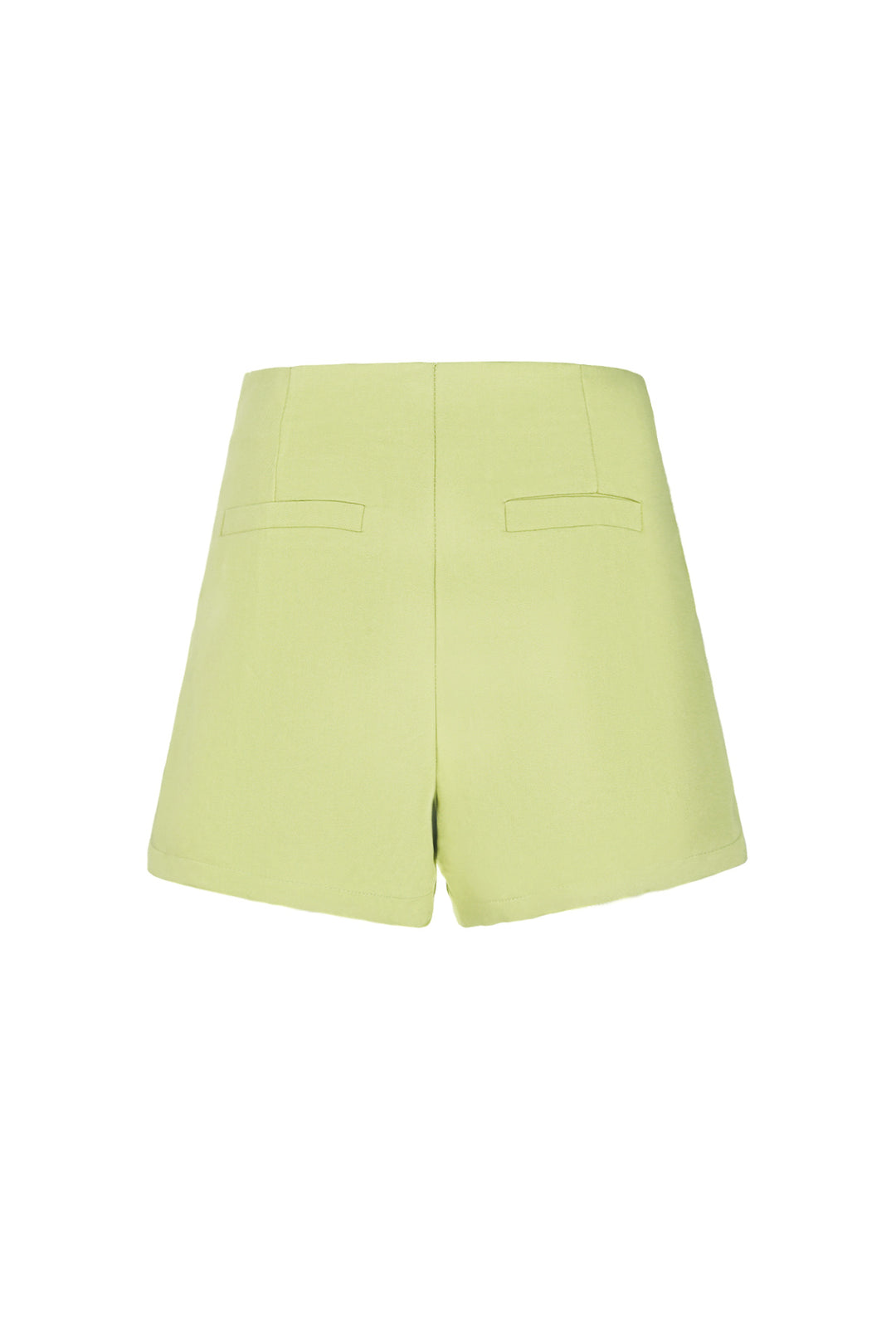 Polyester Vrouwen Asymmetrische Shorts Professionele Stijl