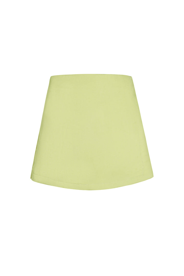 Polyester Vrouwen Asymmetrische Shorts Professionele Stijl