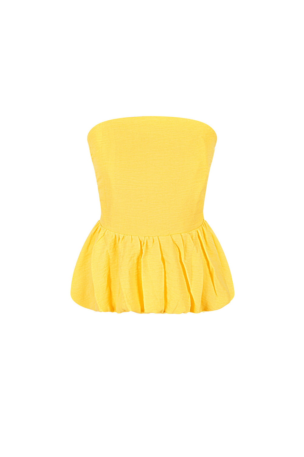 Polyester Vrouwen Mouwloze Top Ruches Onderkant