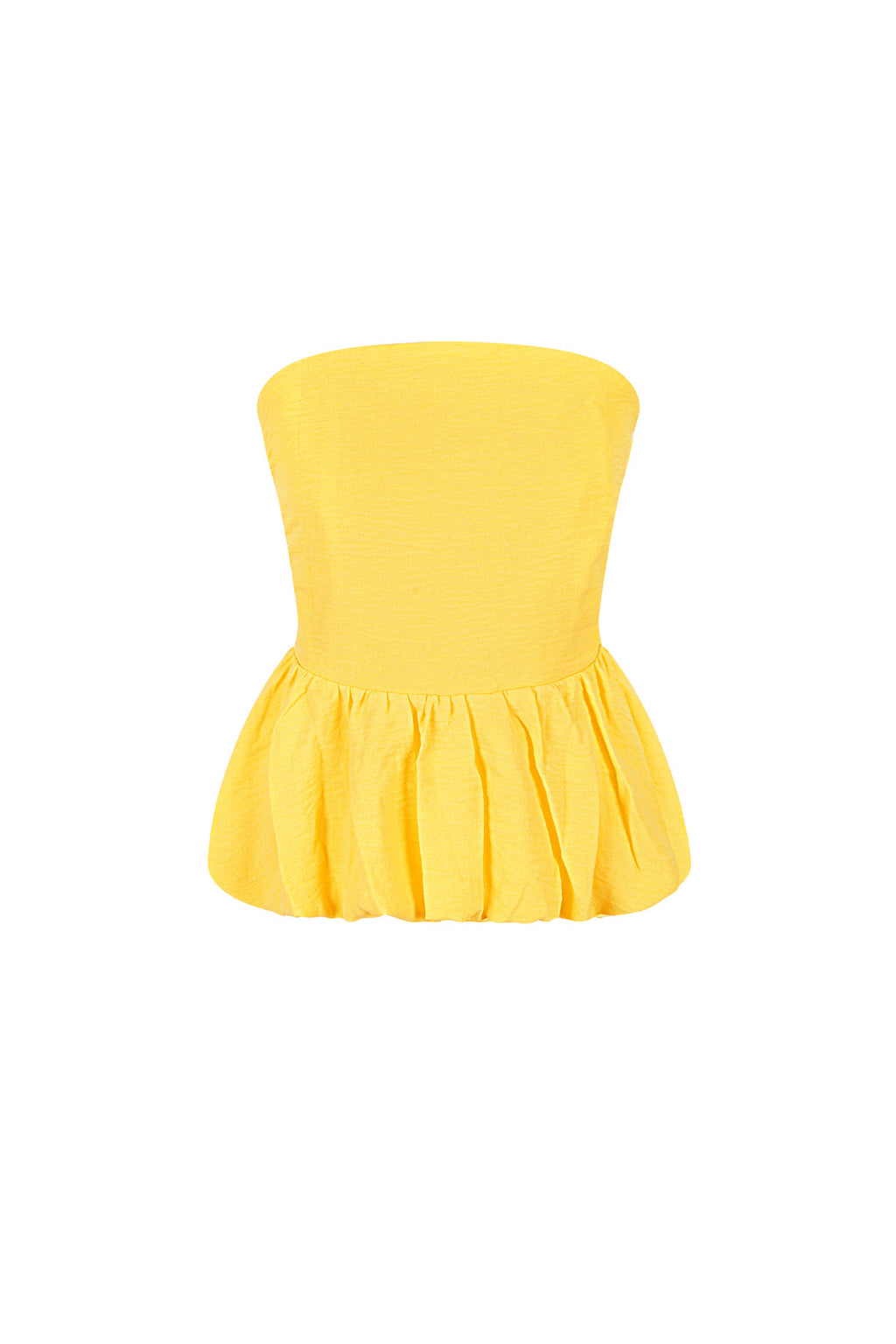 Polyester Vrouwen Mouwloze Top Ruches Onderkant