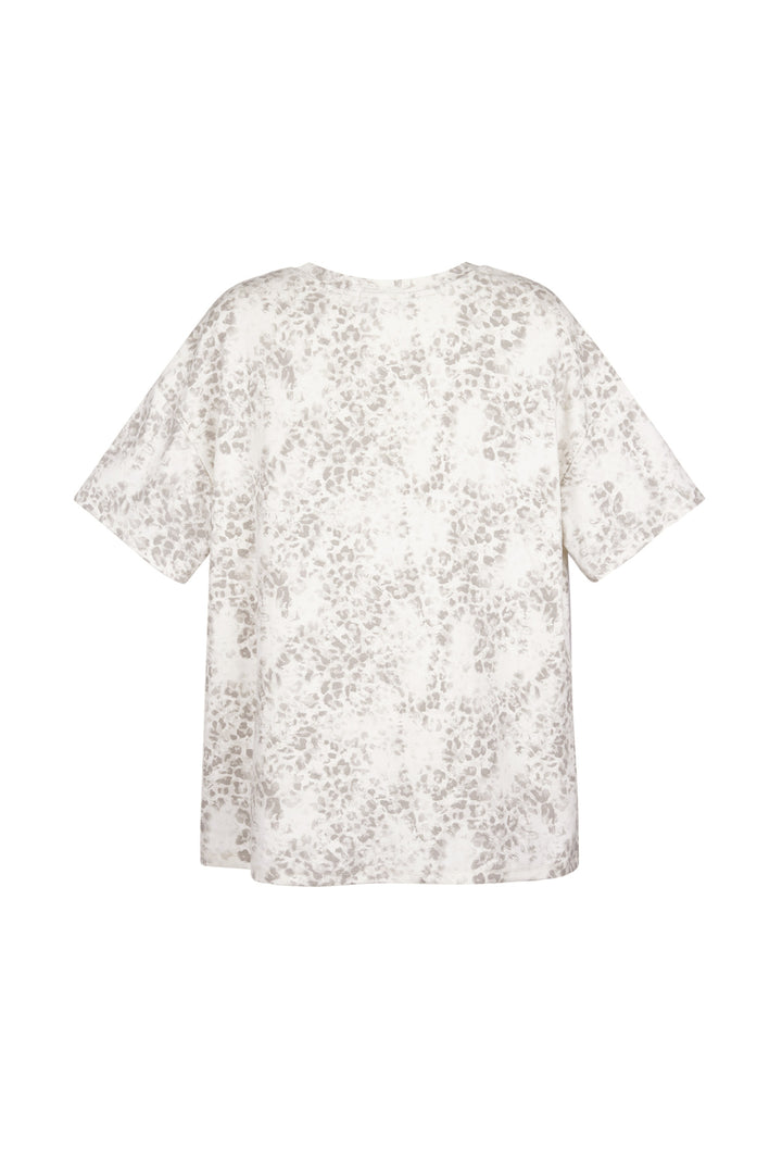 Cotton Vrouwen T-shirt Oversized Luipaardprint