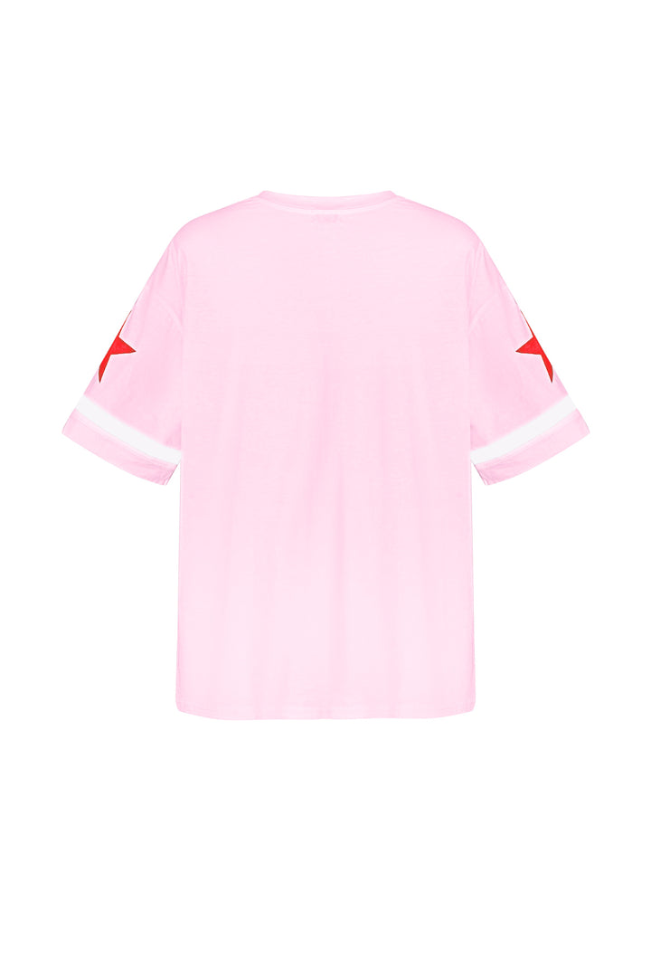 Cotton Vrouwen T-shirt Oversized Luipaardprint Nummer 98