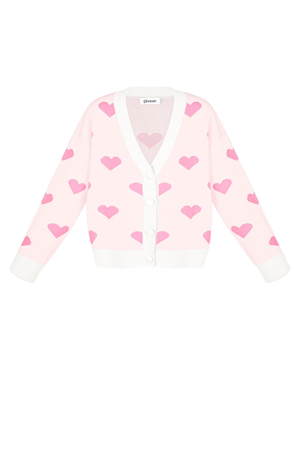 Viscose Gebreide Dames Trui Leuk Hart Patroon Herfst/Winter