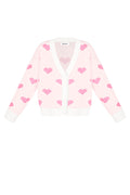 Viscose Gebreide Dames Trui Leuk Hart Patroon Herfst/Winter