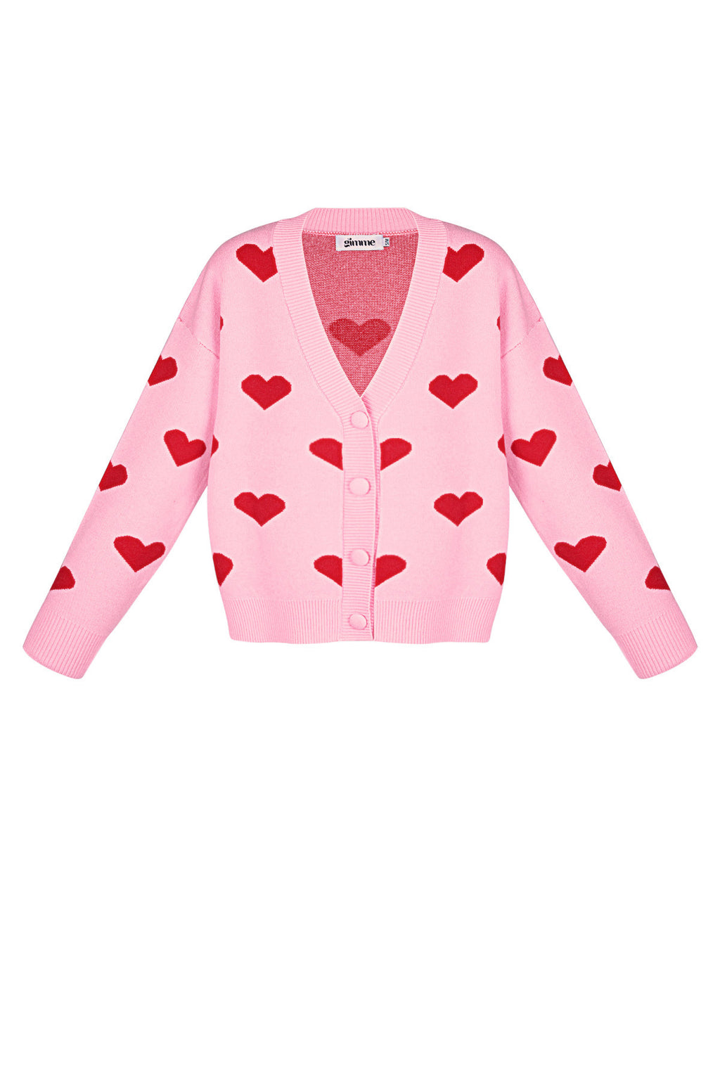 Viscose Gebreide Dames Trui Leuk Hart Patroon Herfst/Winter