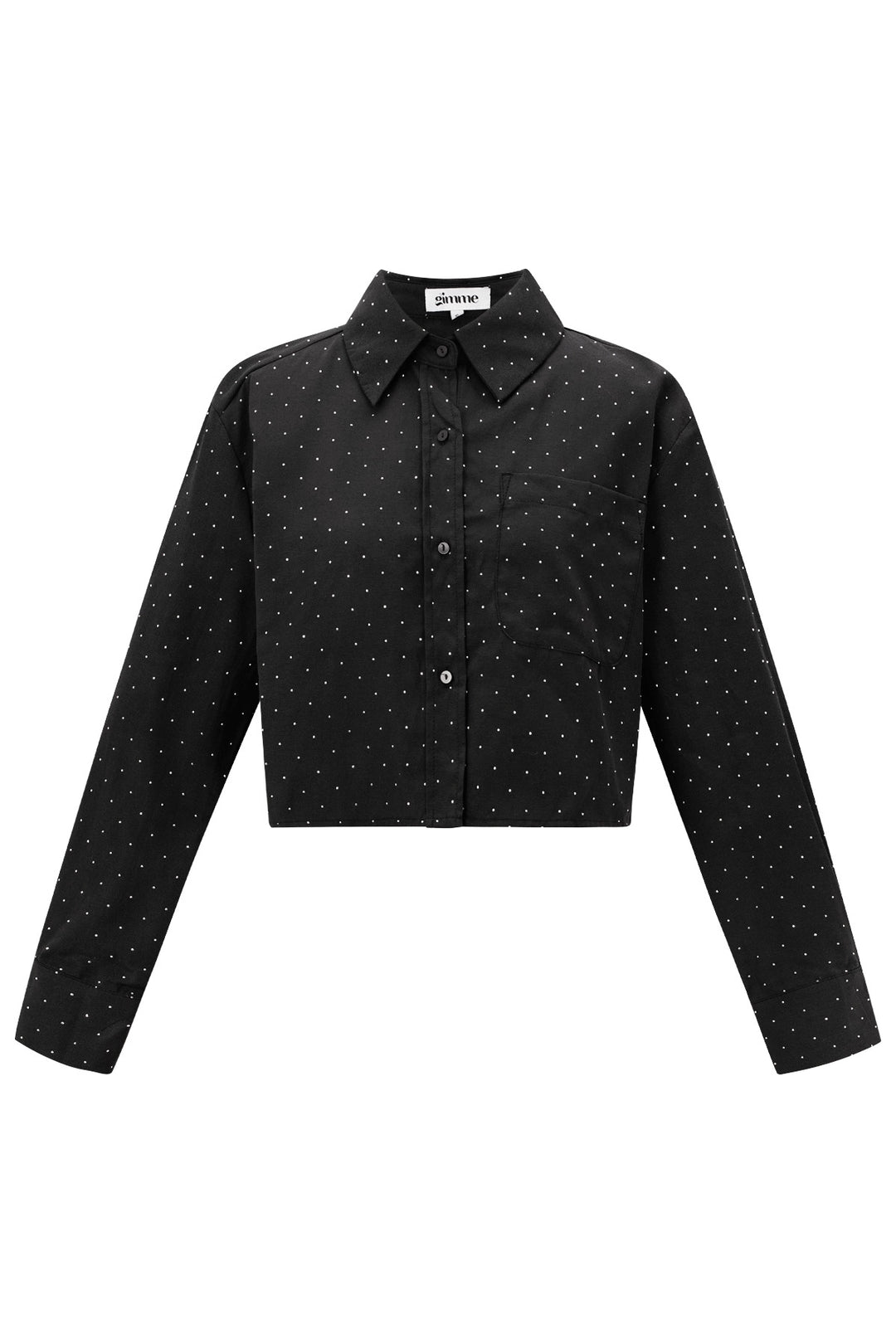 Cotton Vrouwen Korte Overhemd Classic Knopsluiting