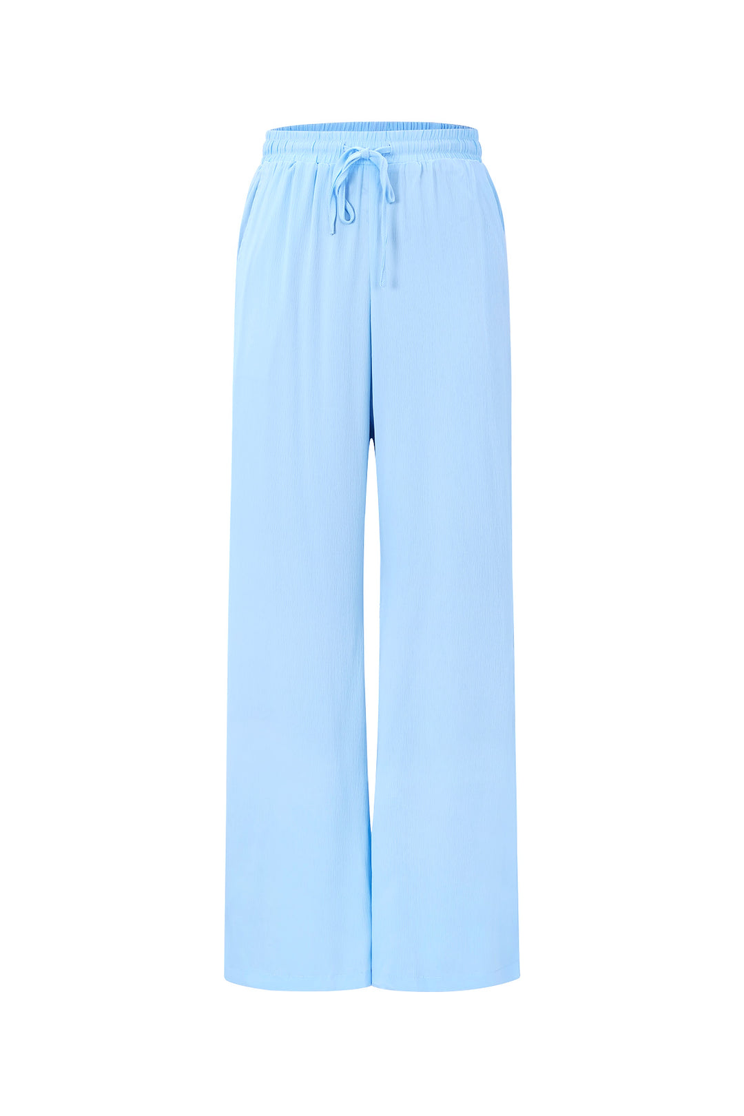 Geweven Polyester Vrouwen Rechte Broeken Casual Solide Kleur Lente/Zomer