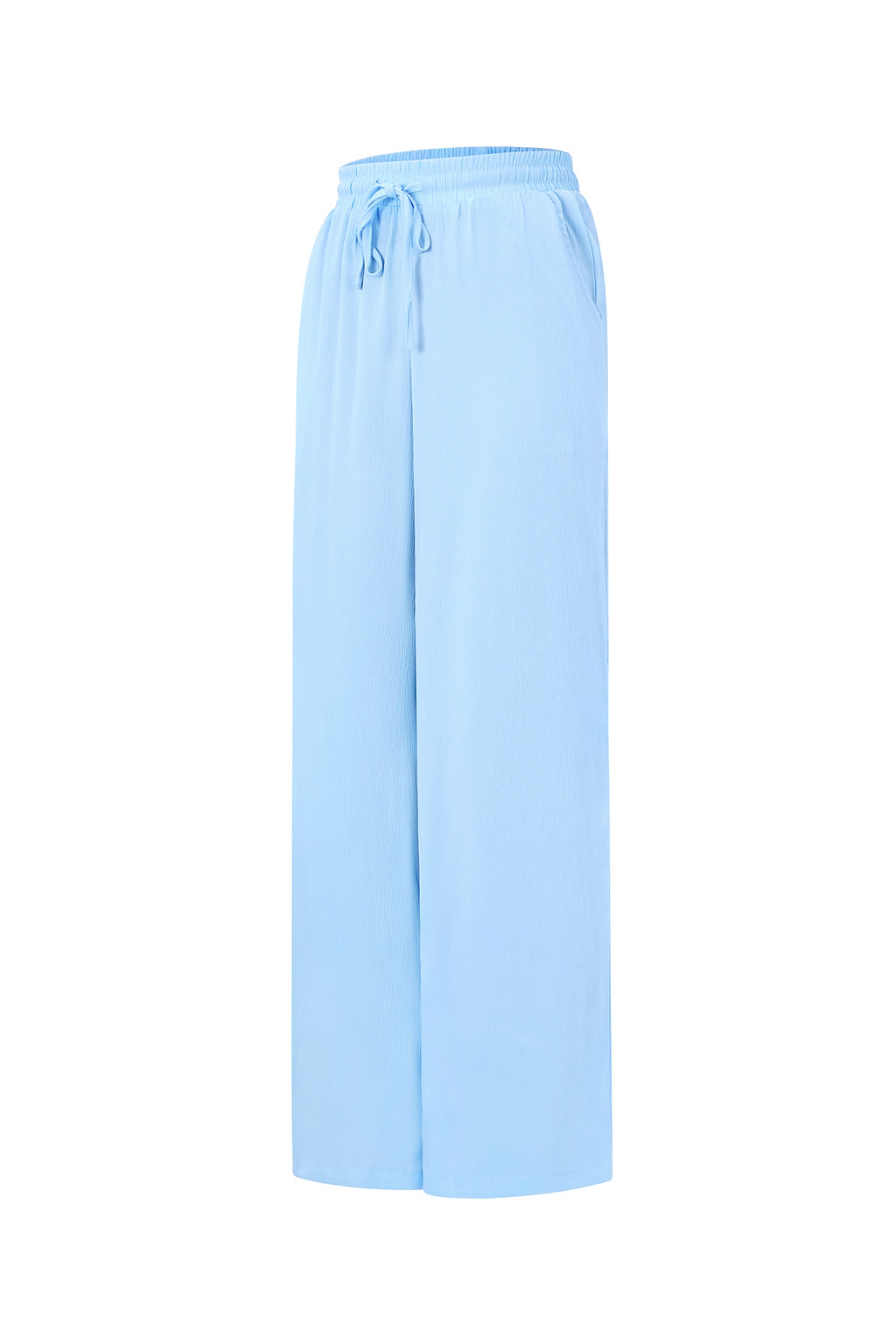 Geweven Polyester Vrouwen Rechte Broeken Casual Solide Kleur Lente/Zomer