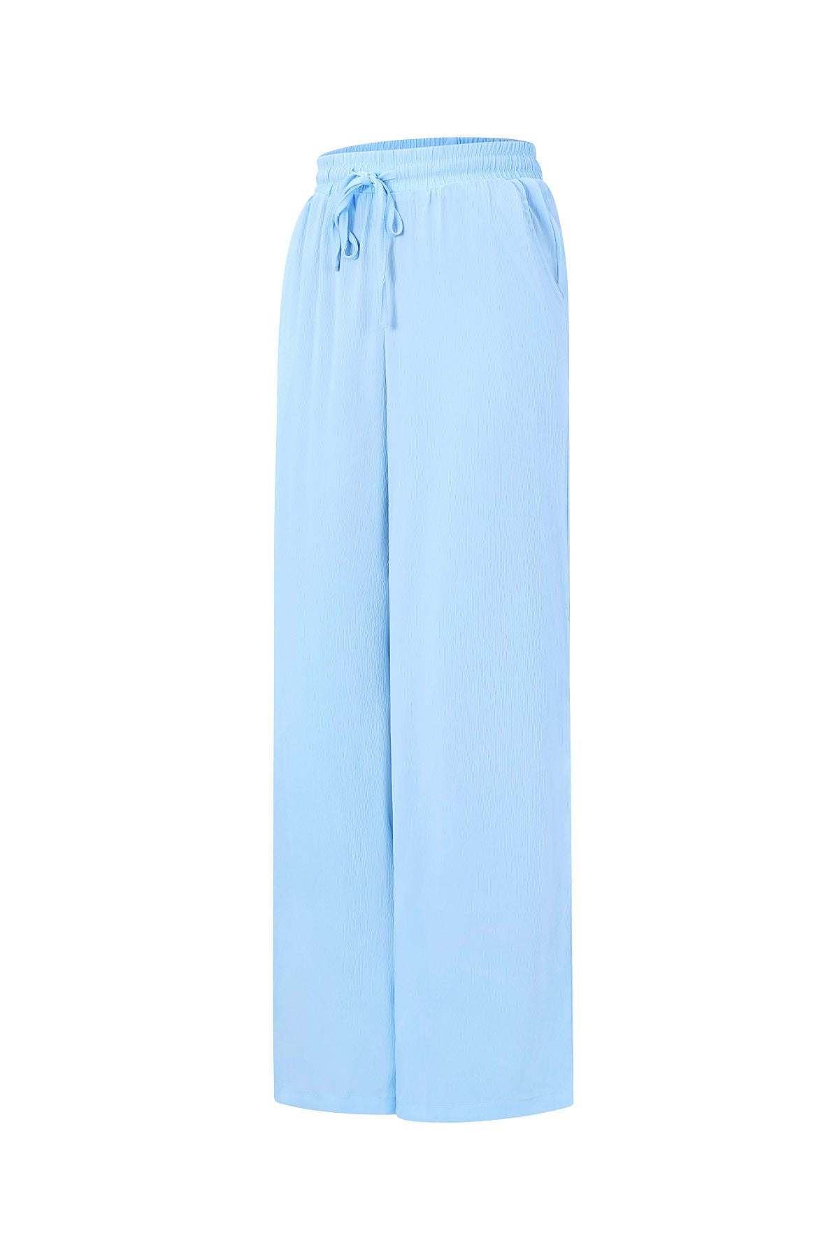 Geweven Polyester Vrouwen Rechte Broeken Casual Solide Kleur Lente/Zomer