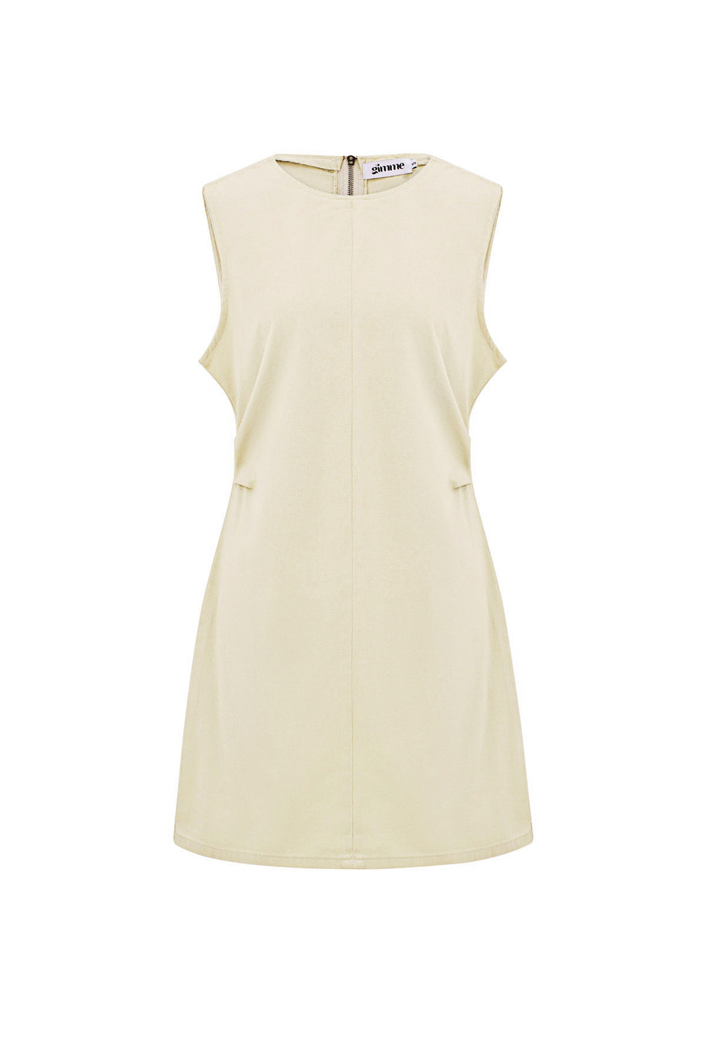 Cotton Vrouwen Mini Jurk Mouwloos Bodycon