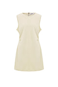 Cotton Vrouwen Mini Jurk Mouwloos Bodycon