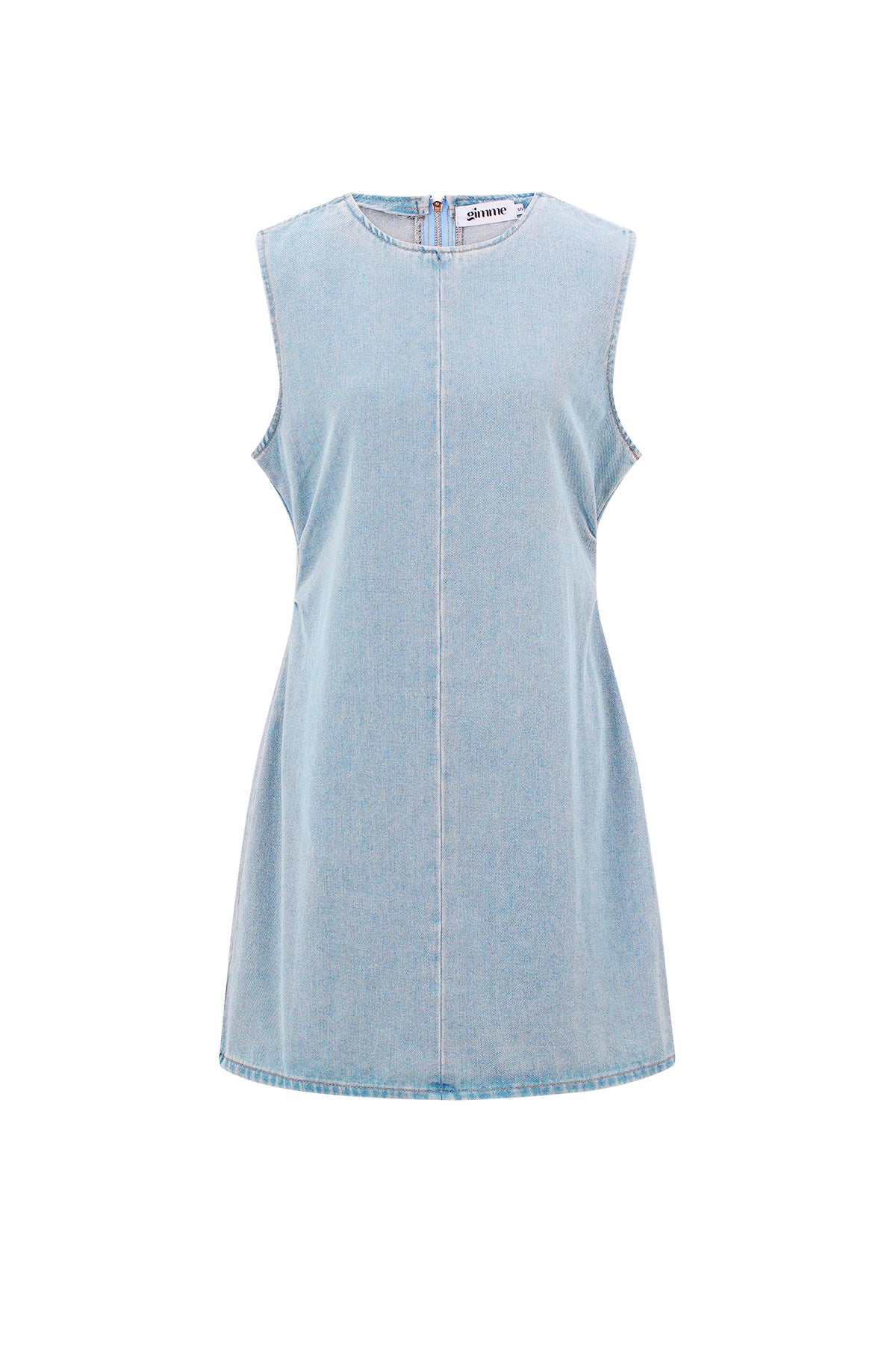 Cotton Vrouwen Mini Jurk Mouwloos Bodycon