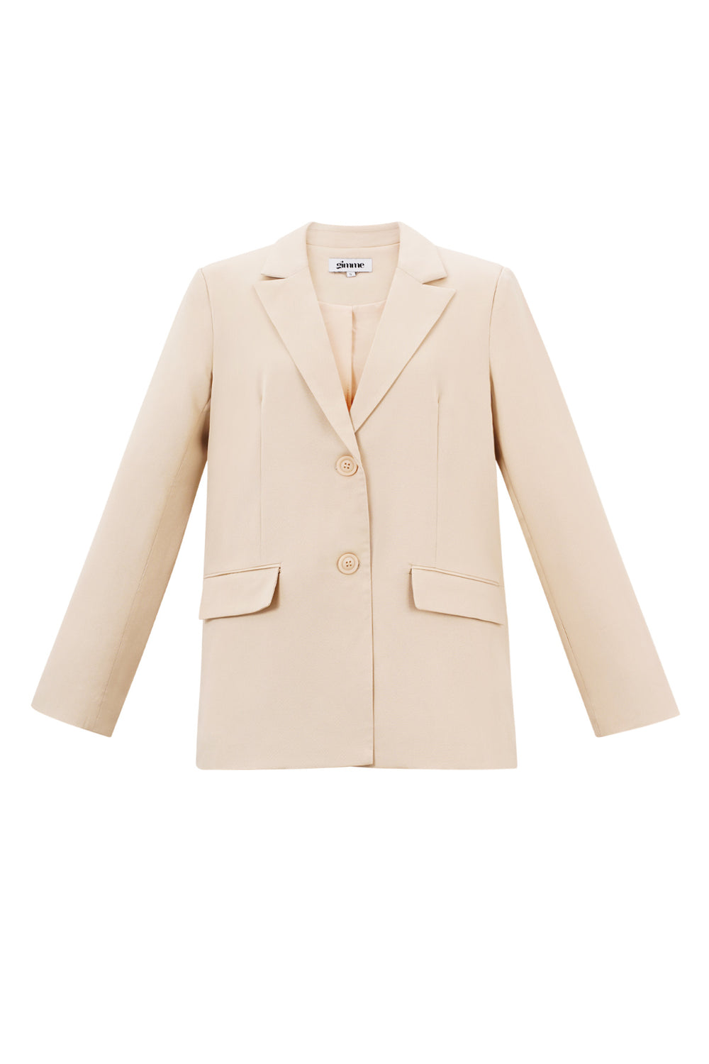 Polyester Vrouwen Suit Set Gesneden Boog Detail