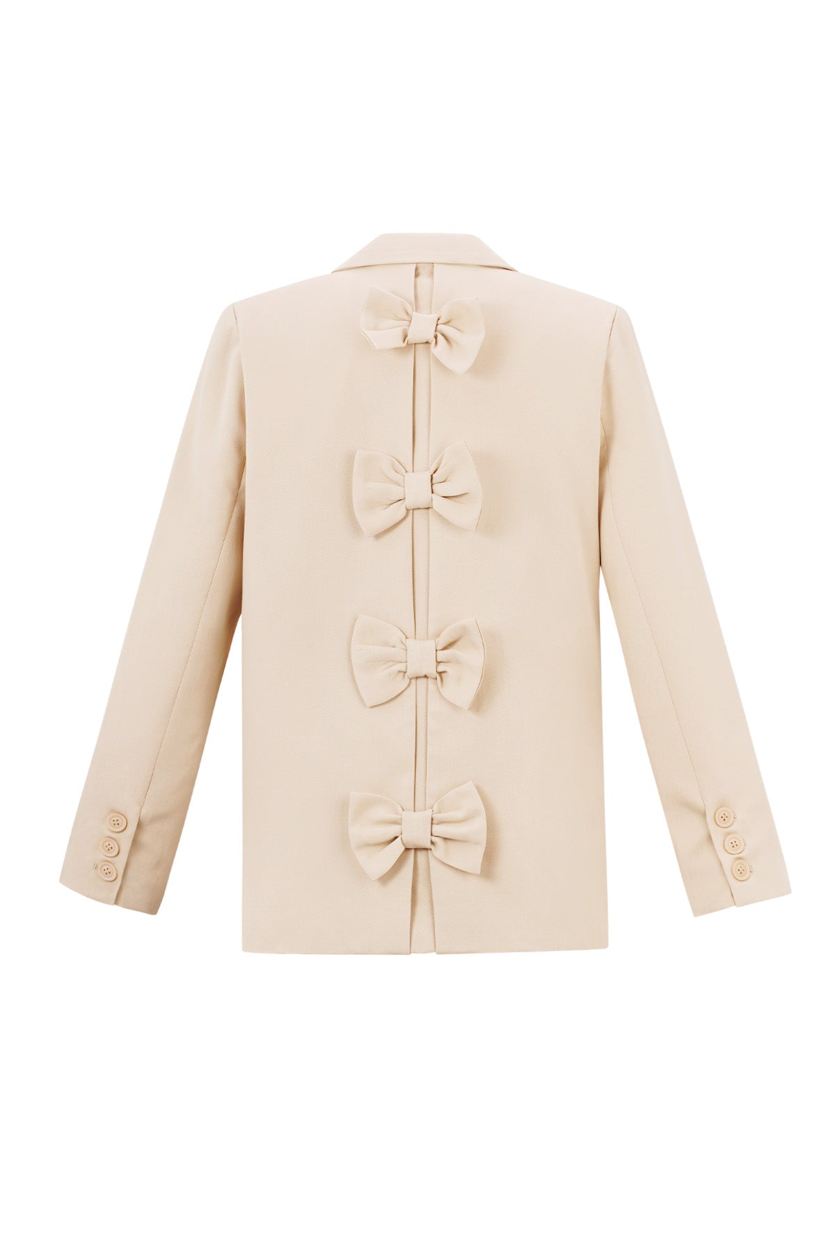 Polyester Vrouwen Suit Set Gesneden Boog Detail