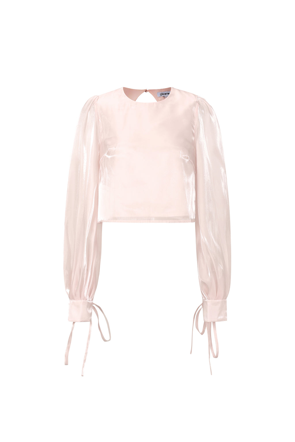 Glanzende parelblouse