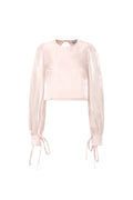 Glanzende parelblouse