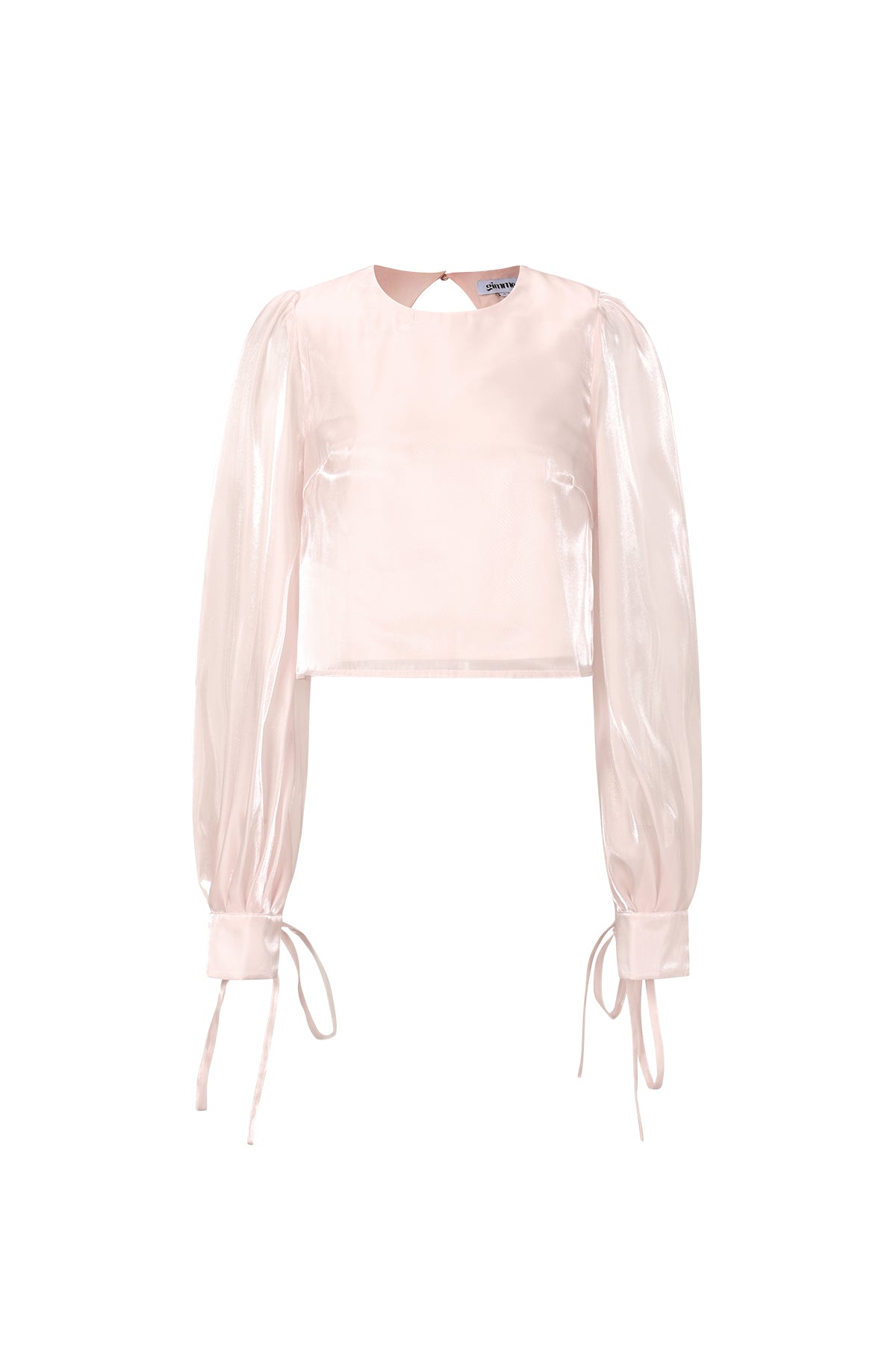 Glanzende parelblouse