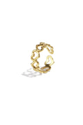 Roestvrijstalen minimalistische ringen Hart Casual Dagelijks Eenvoudig Serie Dames sieraden