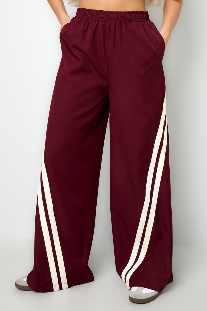 Gestreepte broek