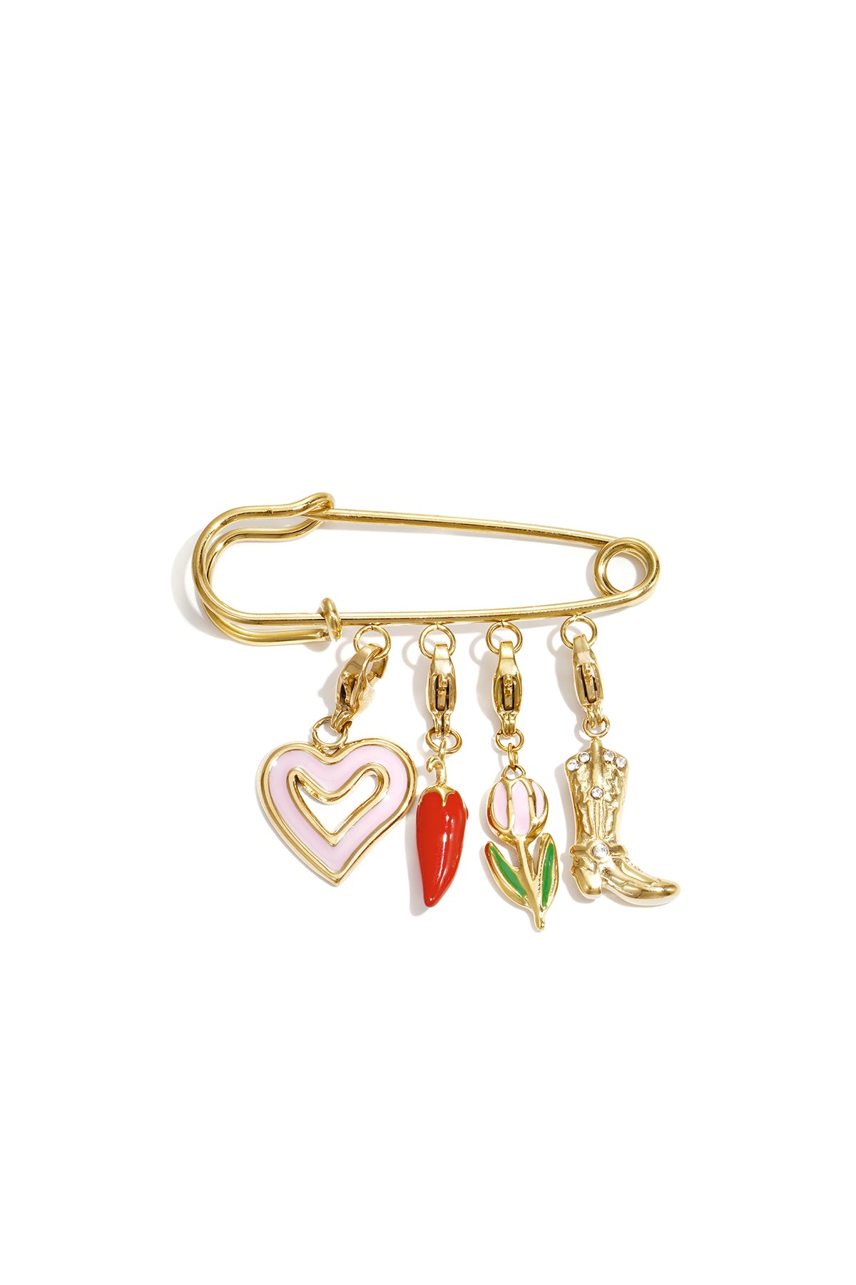 Broche 4 DIY charms