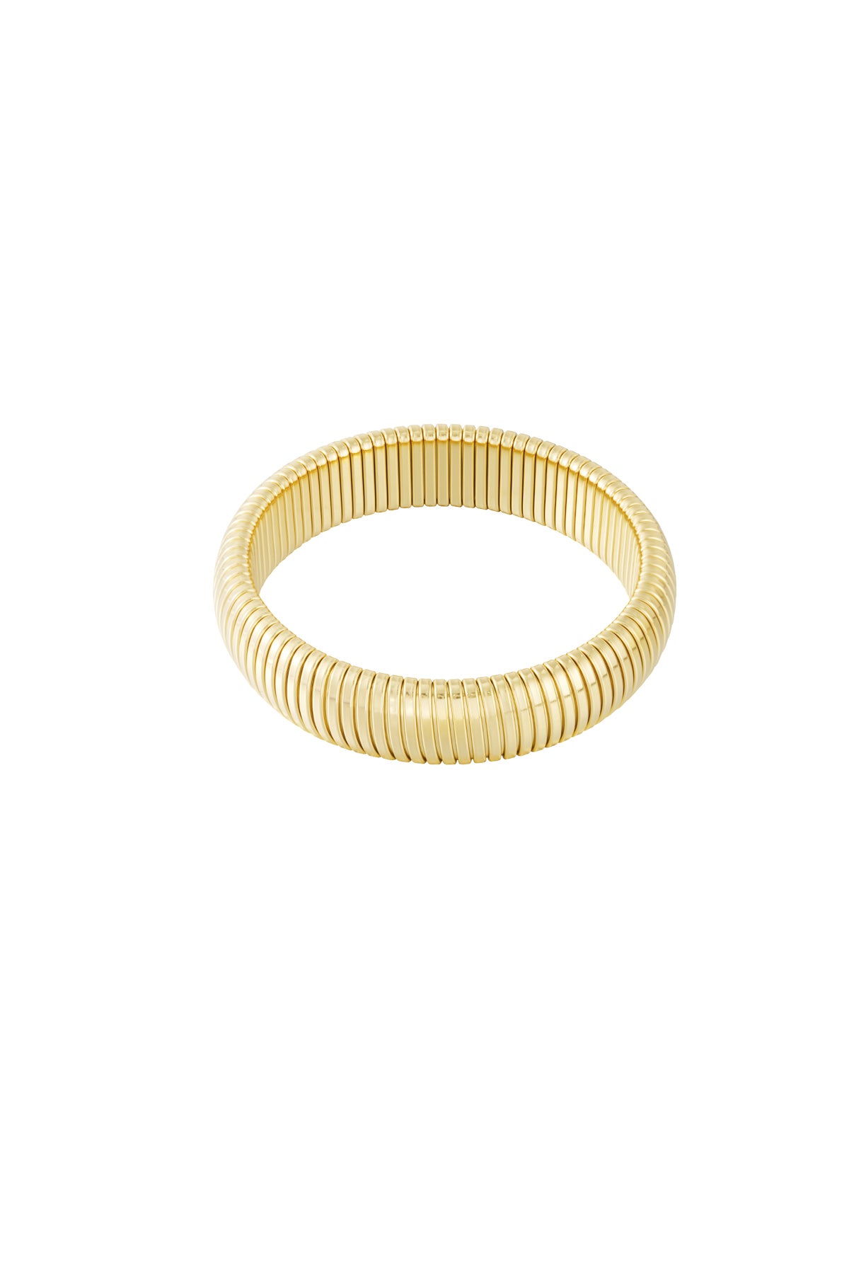Stoere en trendy stretcharmband
