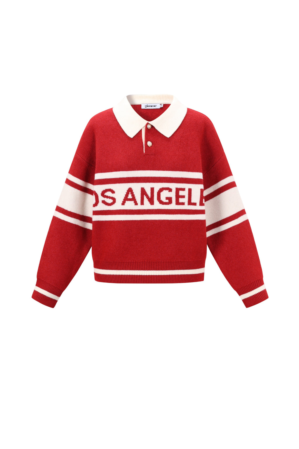 Gebreide Polyestervezel Vrouwen Trui Sporty Letters