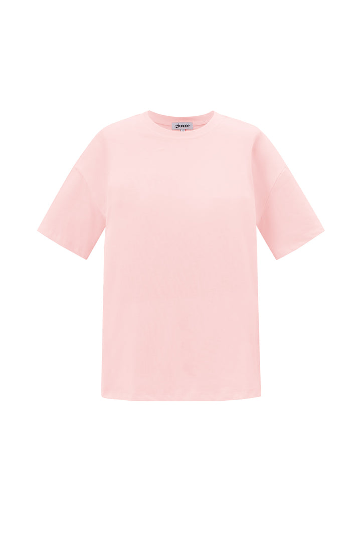 Cotton Vrouwen T-shirt Casual Letters