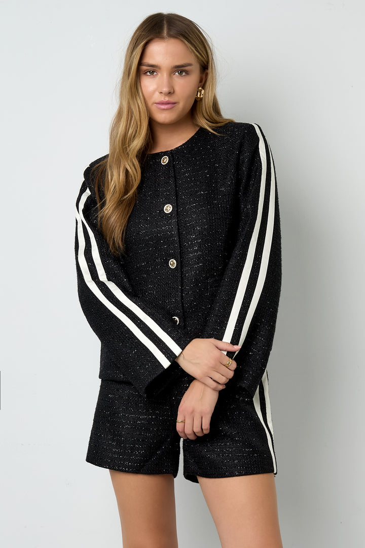 Geweven Polyestervezel Vrouwen Shorts Elegant Ruit Herfst/Winter