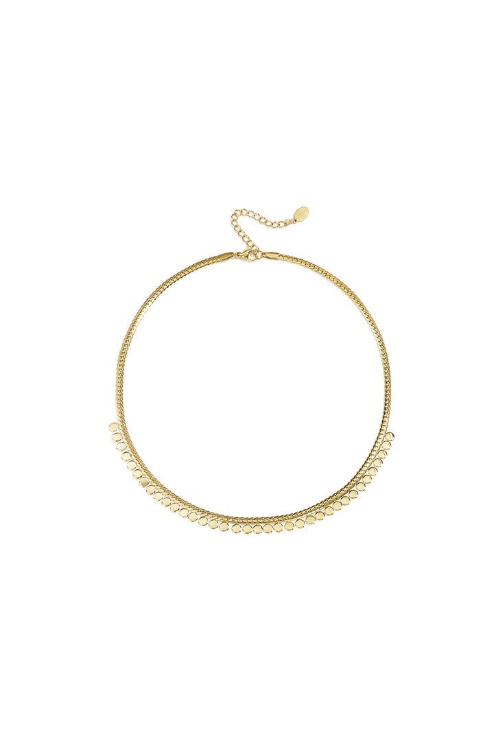 Ketting muntjes - Stainless Steel