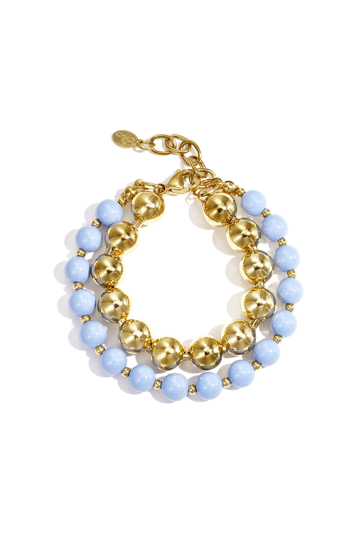 Gekoppelde kralen armbanden