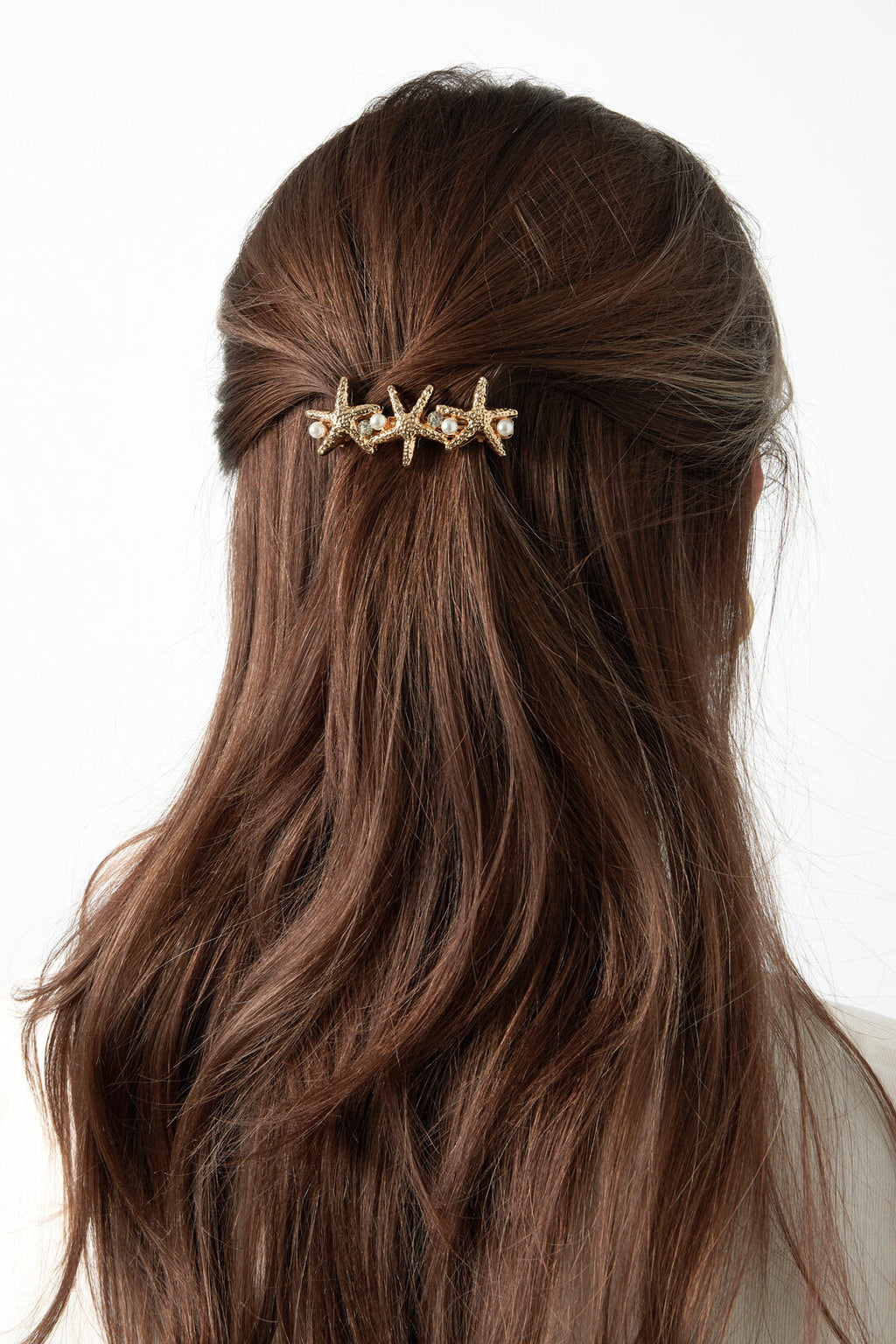 Haarclips met zeestermotief, vakantieaccessoires van legering, dagelijkse accessoires