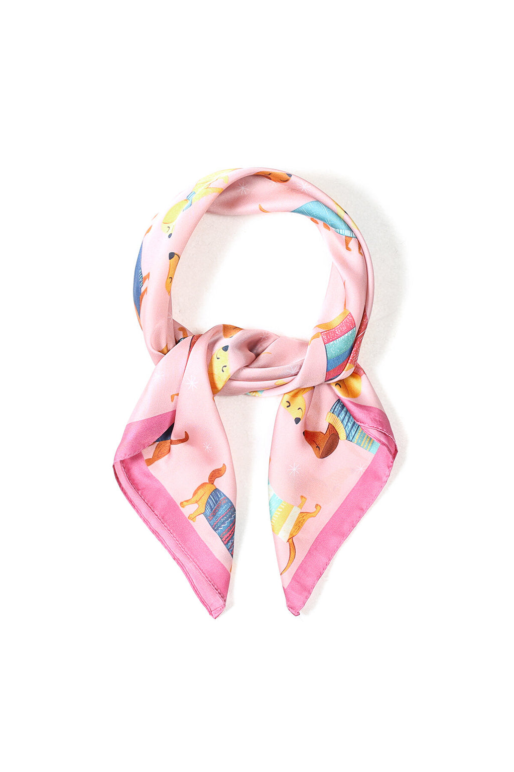 Zomersjaals met dierenprint, casual, polyester, dagelijkse accessoires