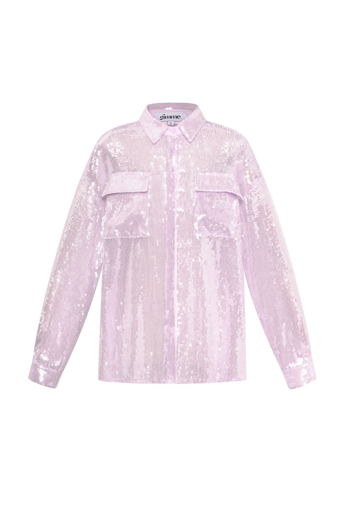 Geweven Polyestervezel Vrouwen Overhemd Elegante Solide Kleur Lente/Zomer