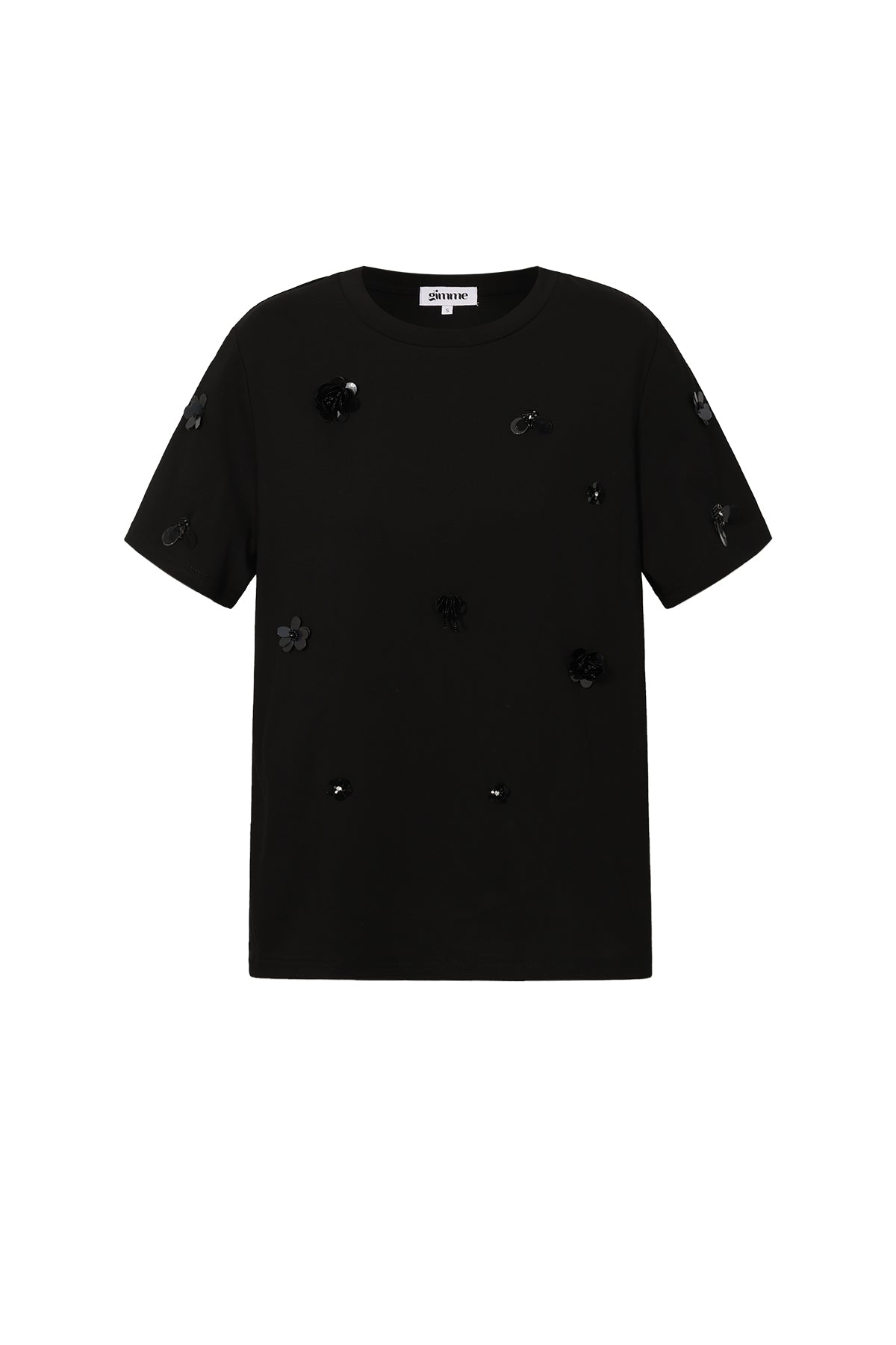 T-shirt met pailletten
