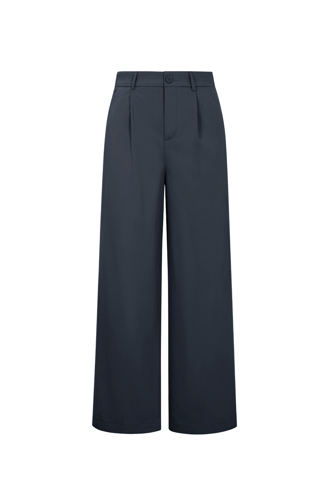 Geweven Polyestervezel Vrouwen Rechte Broek Casual Herfst/Winter
