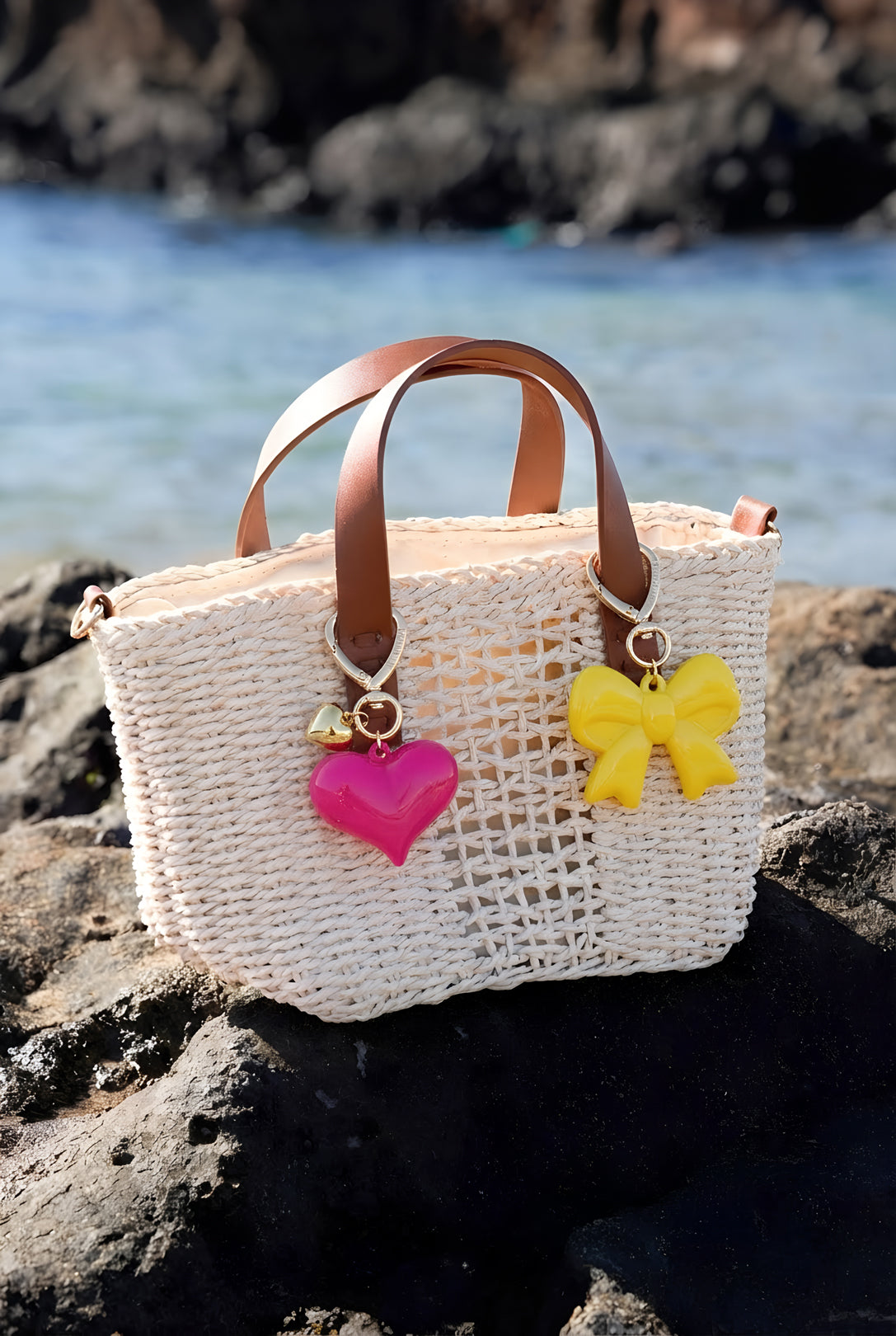 Tasbedeltjes met strik, casual, acryl, dagelijkse accessoires