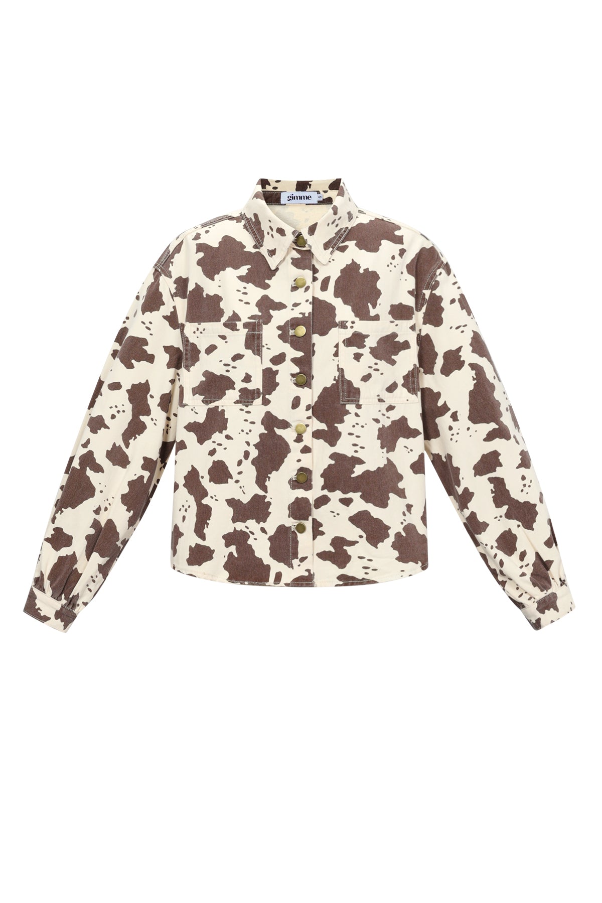 de cowgirl & dol op luipaardprint jeans
