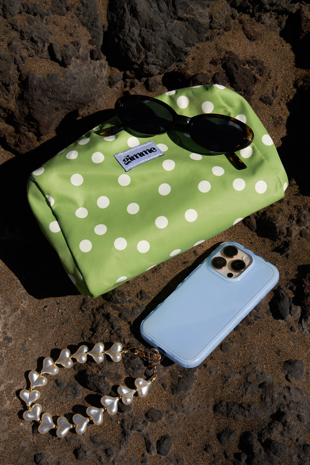 Make-uptassen met stippen, casual polyester, dagelijkse accessoires