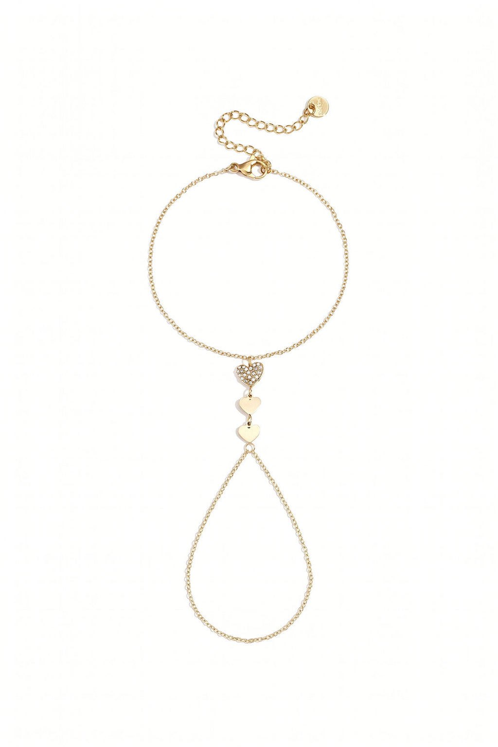 Handchain met harten