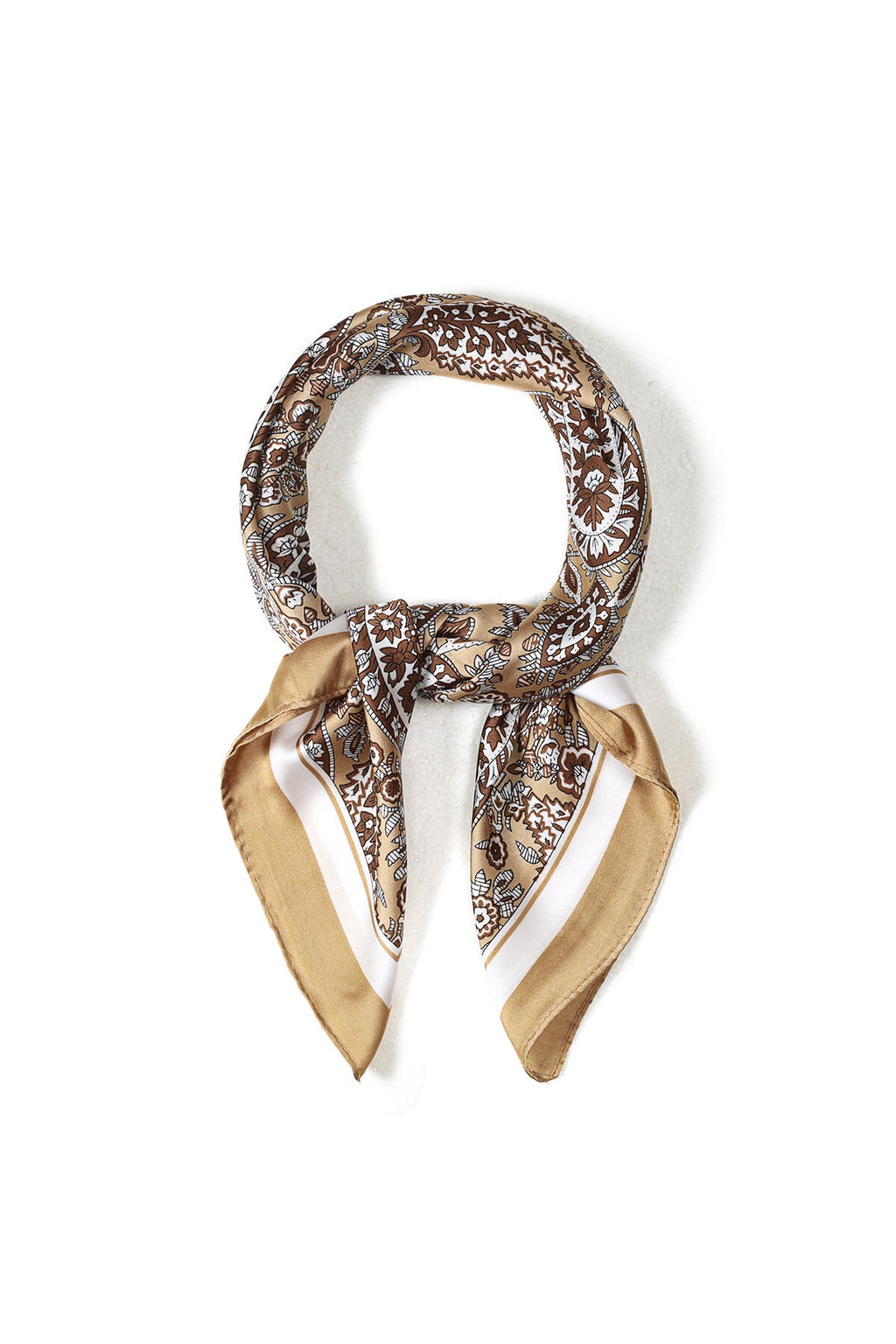 Zomersjaals met paisley-patroon, casual, polyester, dagelijkse accessoires