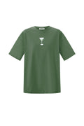 Katoen Gebreide Vrouwen T-shirt Casual Letters