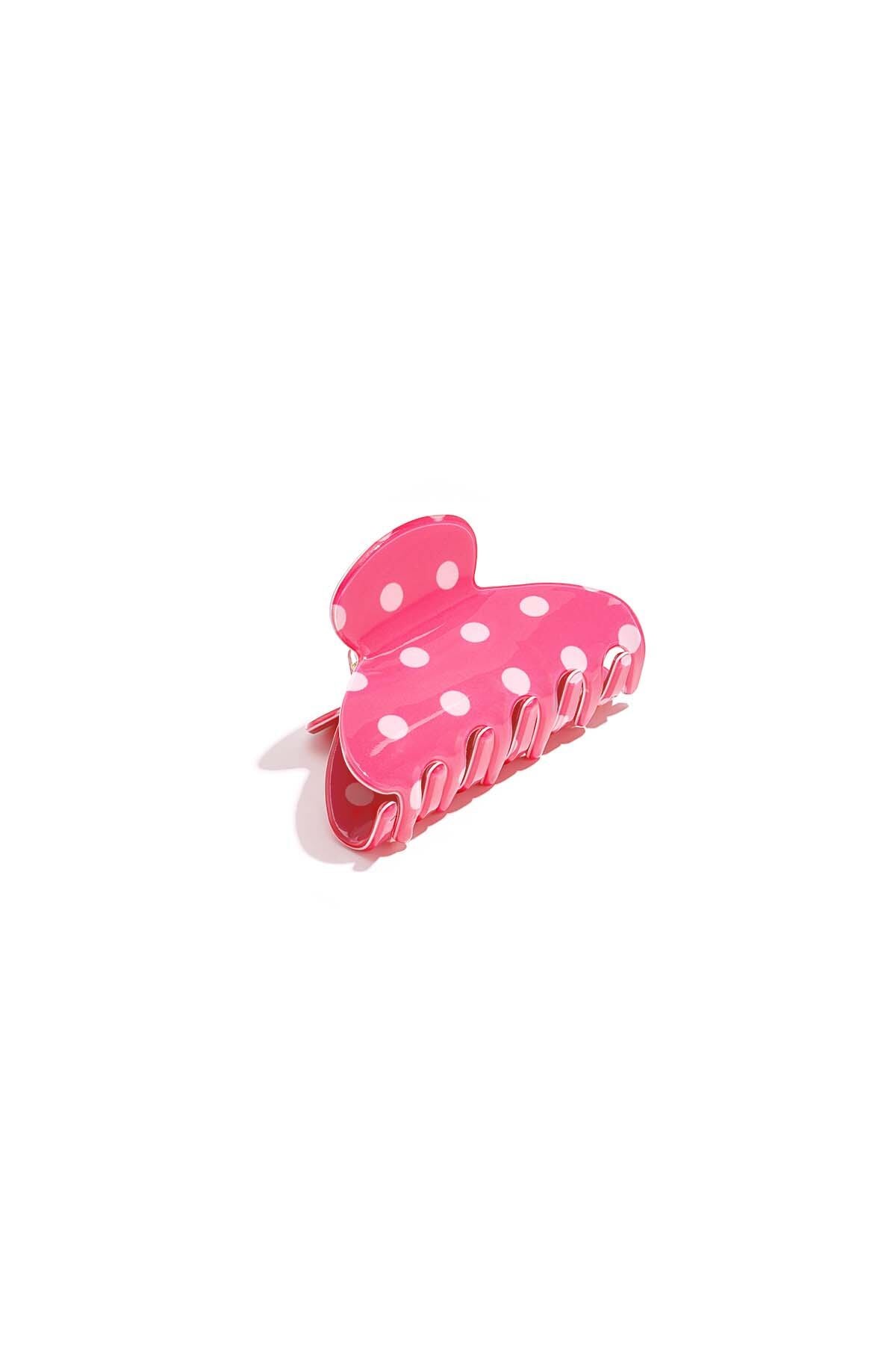 Haarclips met stippen, imitatieacetaat, dagelijkse accessoires